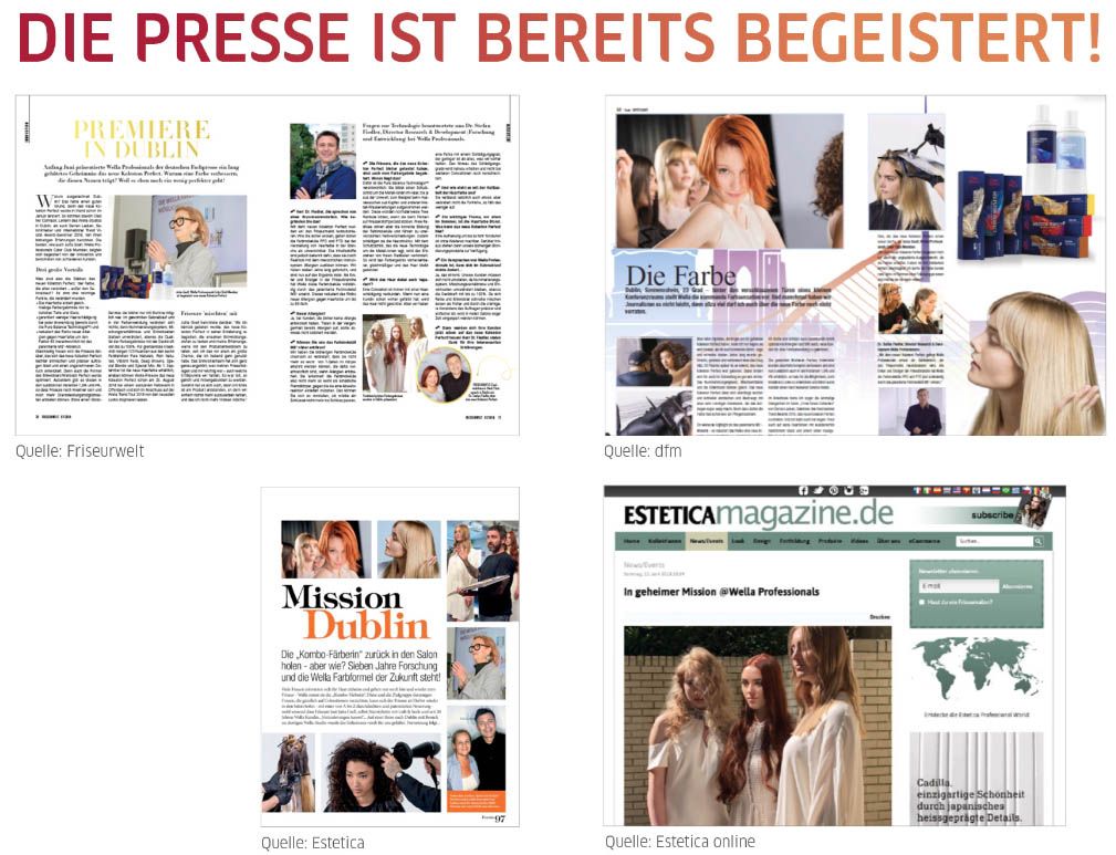 Wella Haarfarbe Frankfurt Presse